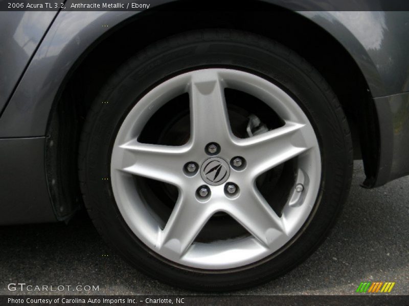 Anthracite Metallic / Ebony 2006 Acura TL 3.2
