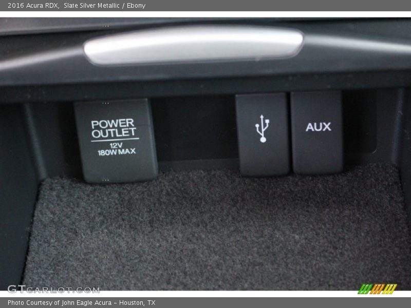 Slate Silver Metallic / Ebony 2016 Acura RDX