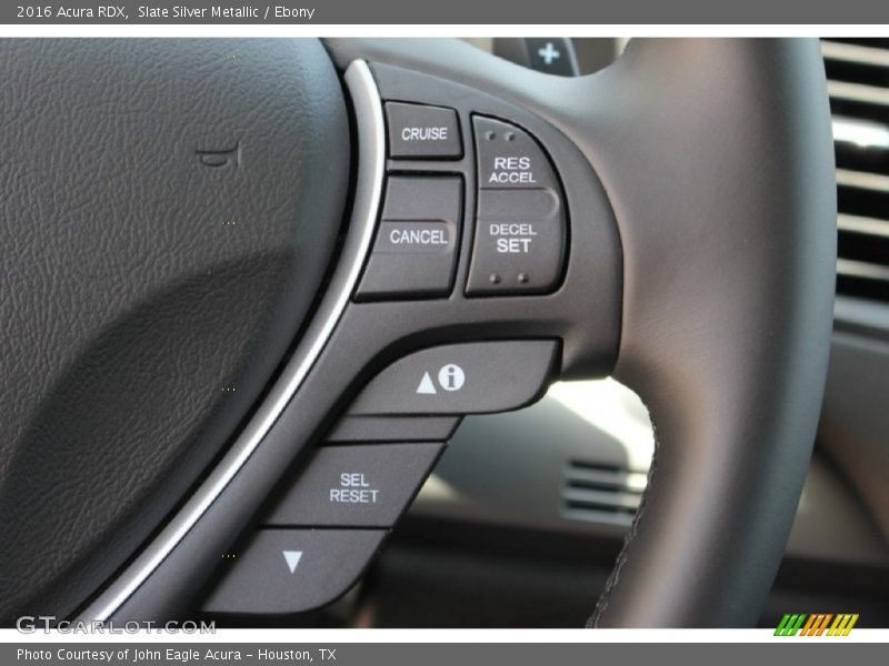 Slate Silver Metallic / Ebony 2016 Acura RDX