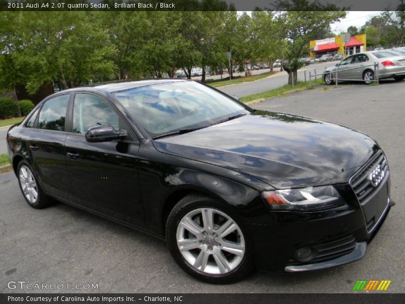 Front 3/4 View of 2011 A4 2.0T quattro Sedan