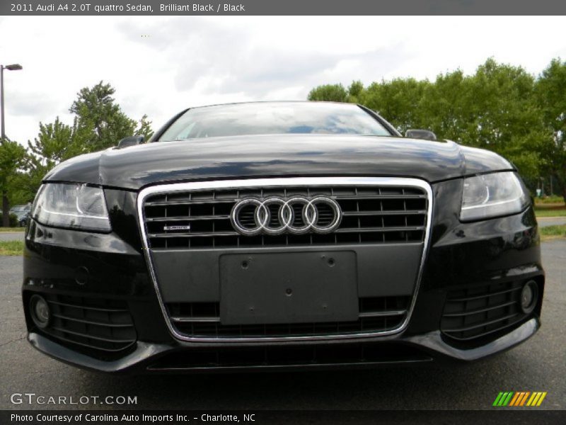 Brilliant Black / Black 2011 Audi A4 2.0T quattro Sedan