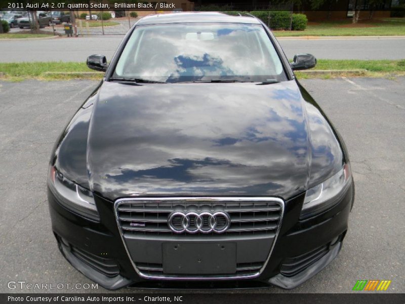 Brilliant Black / Black 2011 Audi A4 2.0T quattro Sedan