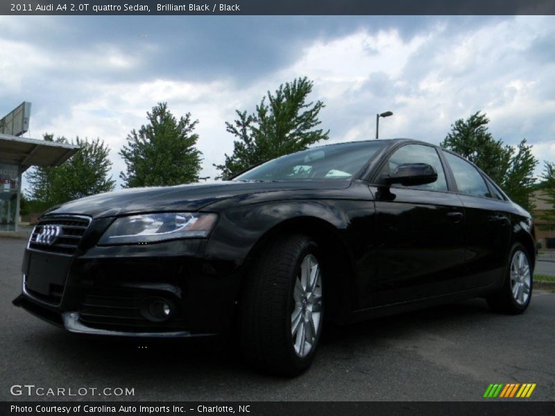Brilliant Black / Black 2011 Audi A4 2.0T quattro Sedan