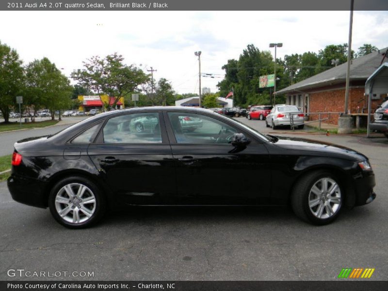 Brilliant Black / Black 2011 Audi A4 2.0T quattro Sedan