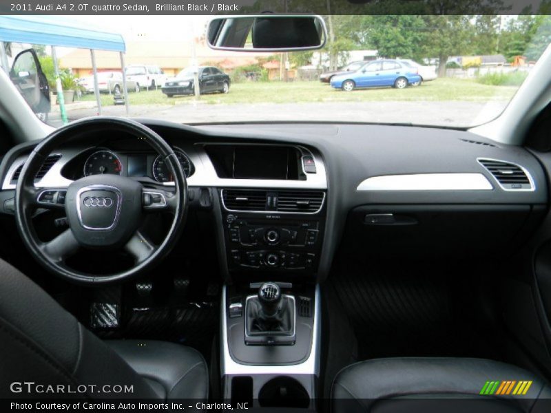 Brilliant Black / Black 2011 Audi A4 2.0T quattro Sedan