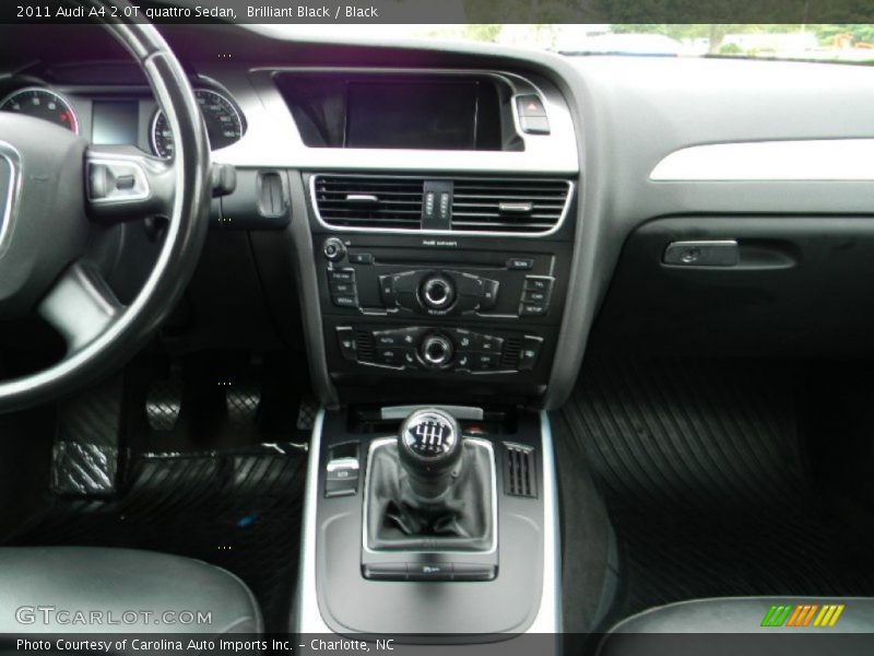 Brilliant Black / Black 2011 Audi A4 2.0T quattro Sedan