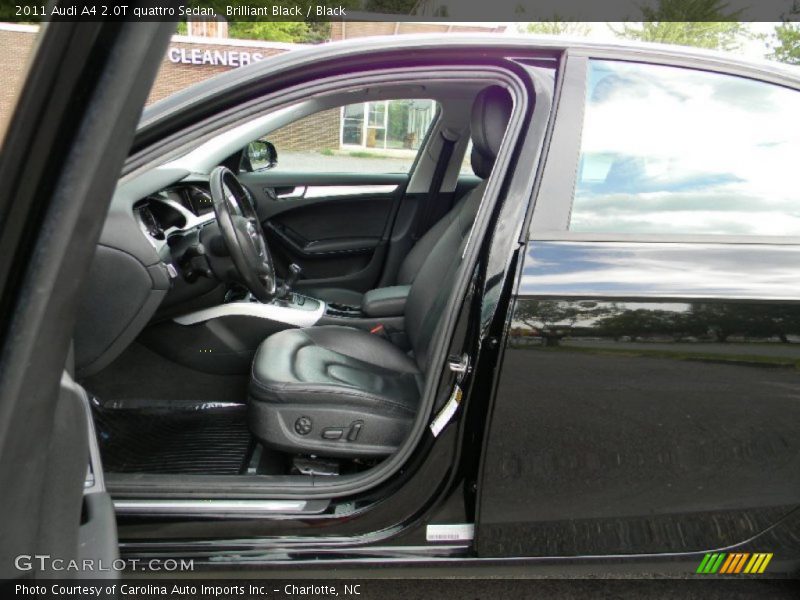  2011 A4 2.0T quattro Sedan Black Interior