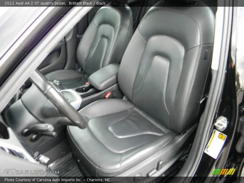 Brilliant Black / Black 2011 Audi A4 2.0T quattro Sedan