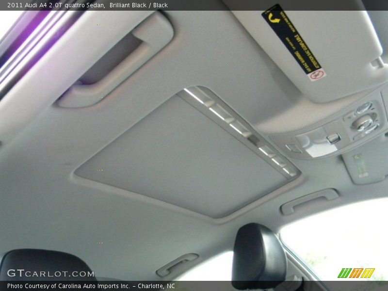 Brilliant Black / Black 2011 Audi A4 2.0T quattro Sedan