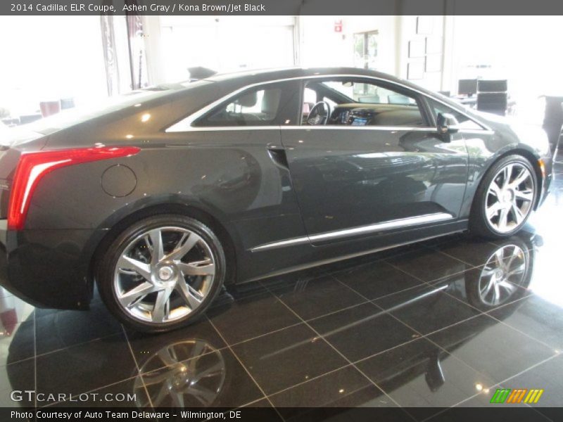 Ashen Gray / Kona Brown/Jet Black 2014 Cadillac ELR Coupe