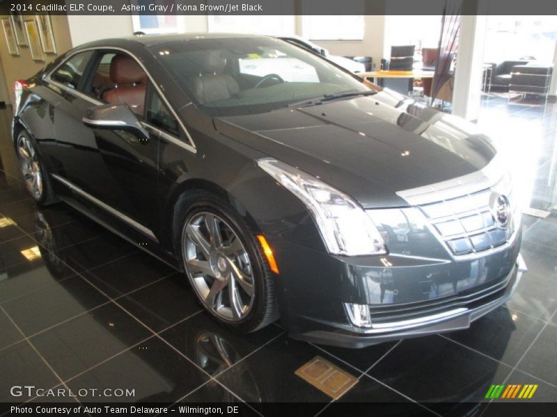 Ashen Gray / Kona Brown/Jet Black 2014 Cadillac ELR Coupe