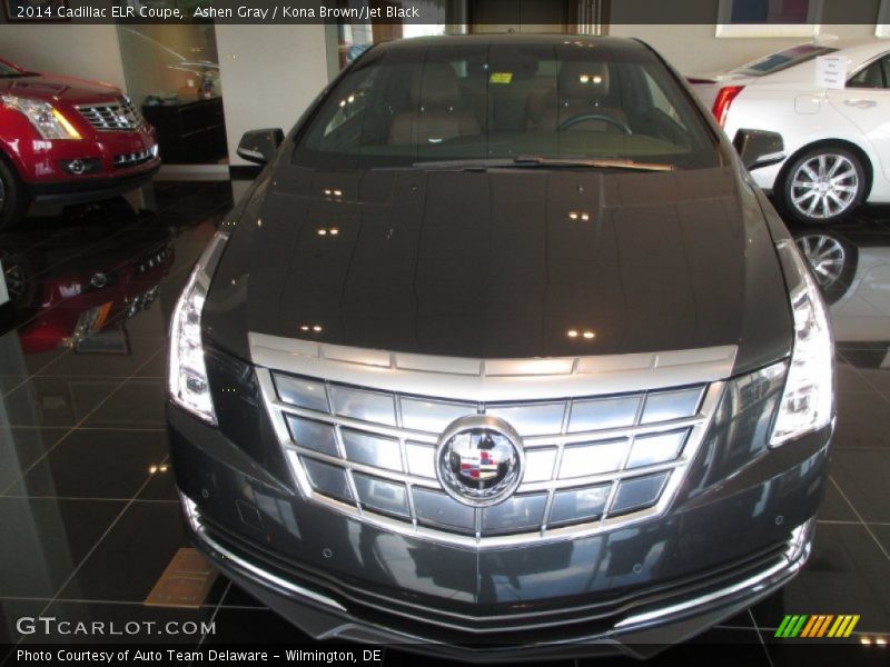 Ashen Gray / Kona Brown/Jet Black 2014 Cadillac ELR Coupe