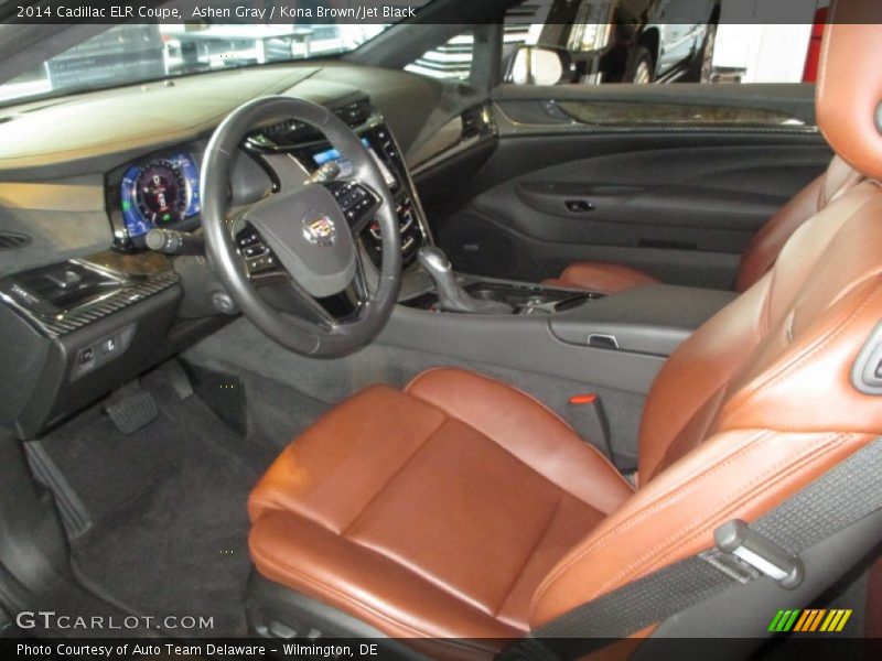 Kona Brown/Jet Black Interior - 2014 ELR Coupe 