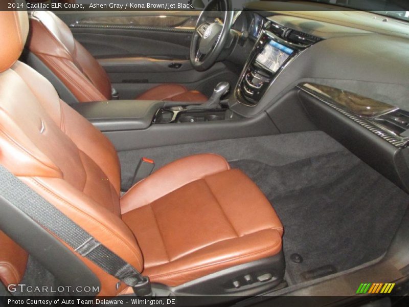 Ashen Gray / Kona Brown/Jet Black 2014 Cadillac ELR Coupe