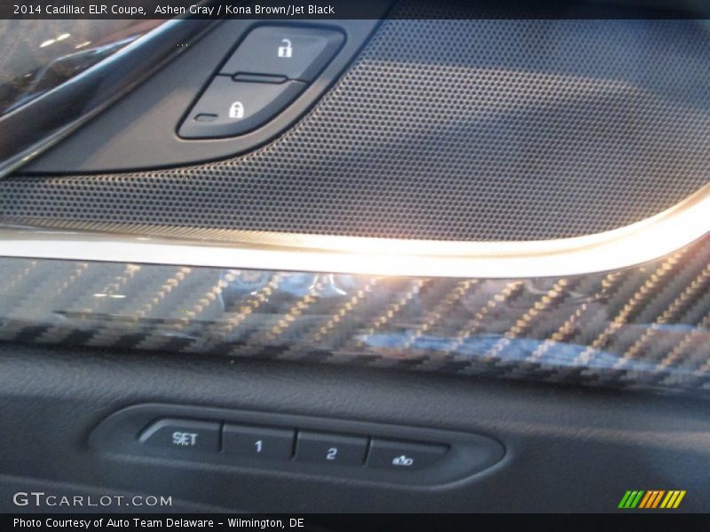 Ashen Gray / Kona Brown/Jet Black 2014 Cadillac ELR Coupe