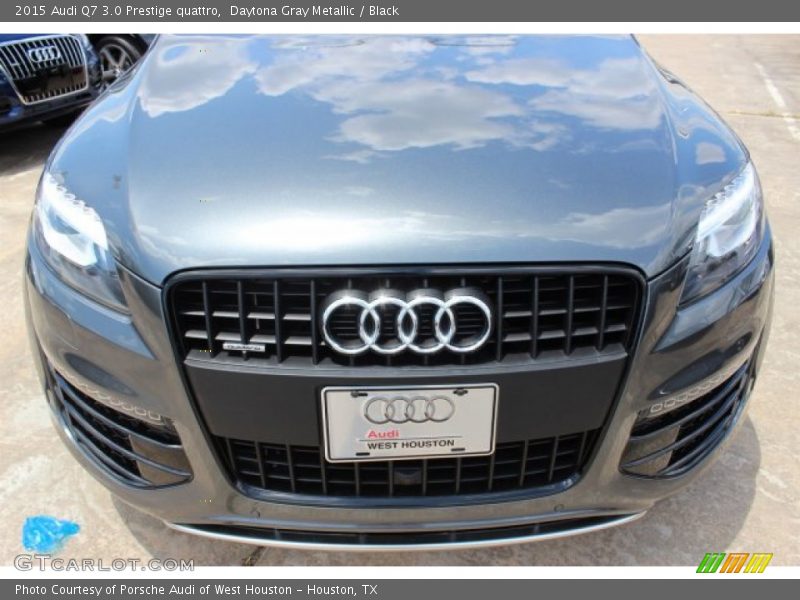 Daytona Gray Metallic / Black 2015 Audi Q7 3.0 Prestige quattro