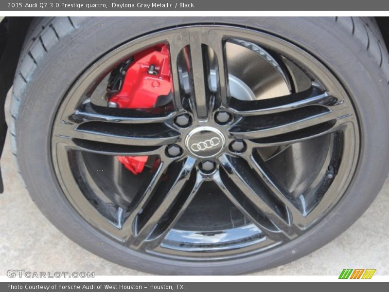 Daytona Gray Metallic / Black 2015 Audi Q7 3.0 Prestige quattro