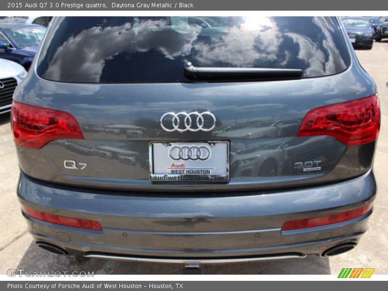 Daytona Gray Metallic / Black 2015 Audi Q7 3.0 Prestige quattro