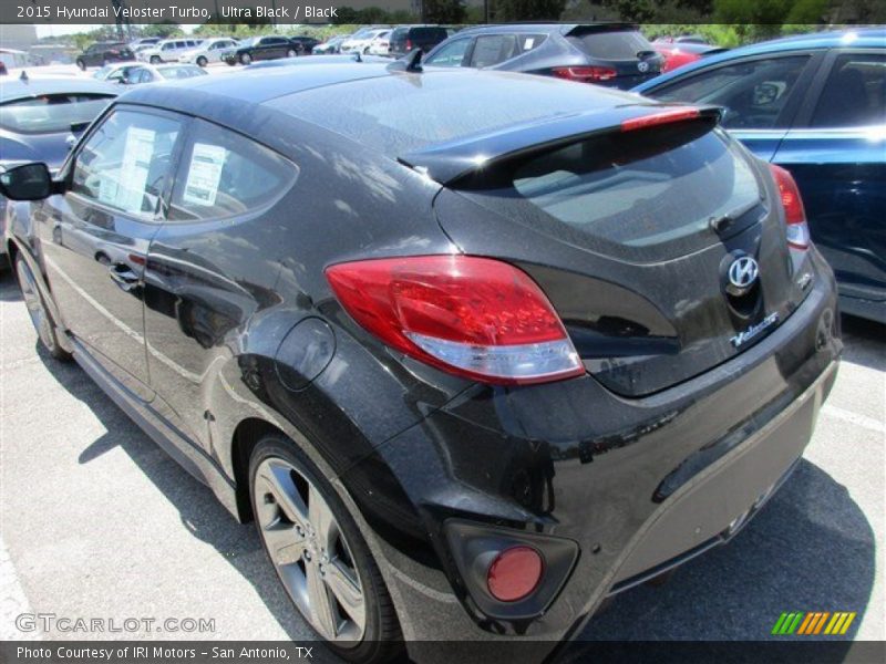 Ultra Black / Black 2015 Hyundai Veloster Turbo