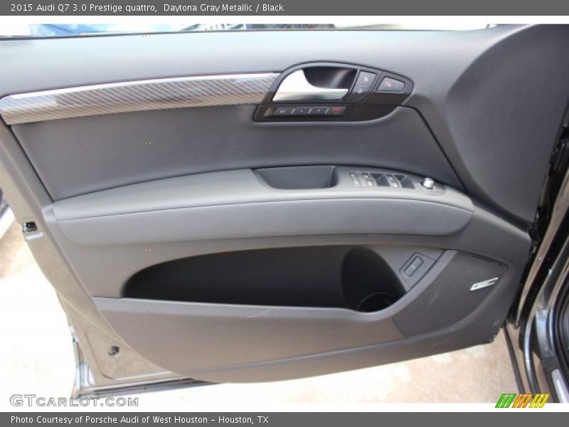 Daytona Gray Metallic / Black 2015 Audi Q7 3.0 Prestige quattro
