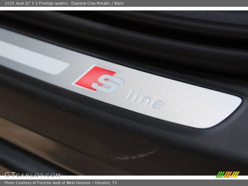 Daytona Gray Metallic / Black 2015 Audi Q7 3.0 Prestige quattro