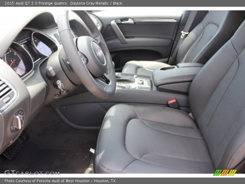 Daytona Gray Metallic / Black 2015 Audi Q7 3.0 Prestige quattro