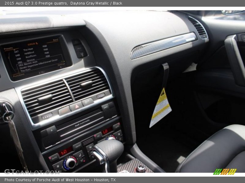 Daytona Gray Metallic / Black 2015 Audi Q7 3.0 Prestige quattro