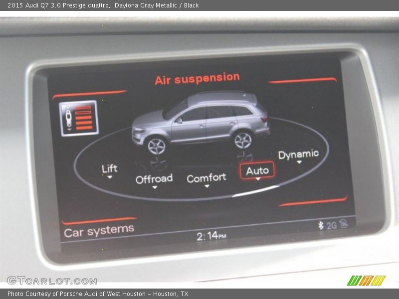 Daytona Gray Metallic / Black 2015 Audi Q7 3.0 Prestige quattro
