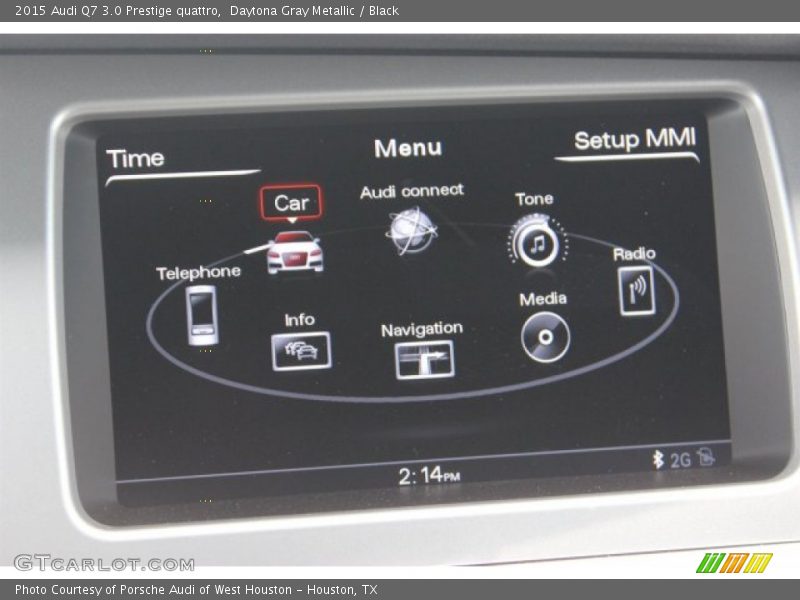 Daytona Gray Metallic / Black 2015 Audi Q7 3.0 Prestige quattro