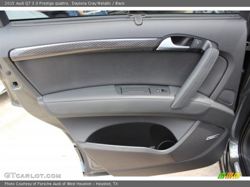 Daytona Gray Metallic / Black 2015 Audi Q7 3.0 Prestige quattro