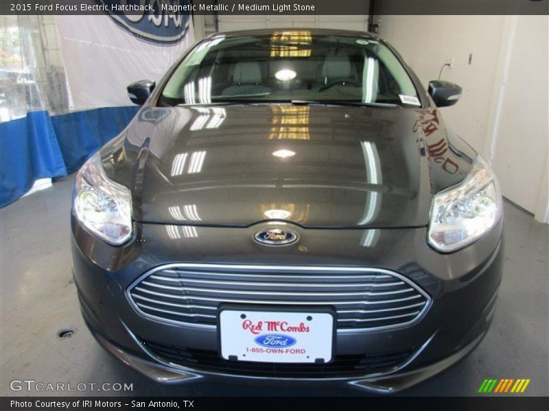 Magnetic Metallic / Medium Light Stone 2015 Ford Focus Electric Hatchback