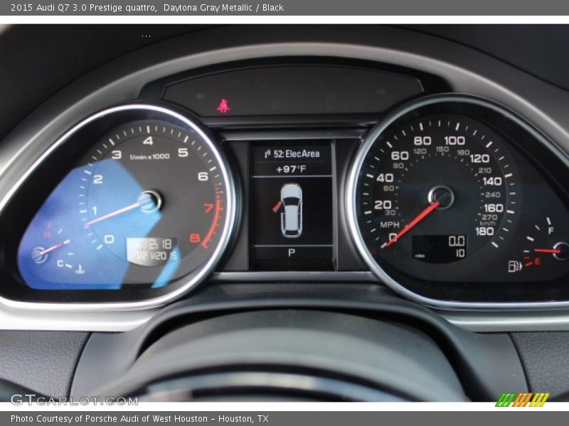 Daytona Gray Metallic / Black 2015 Audi Q7 3.0 Prestige quattro