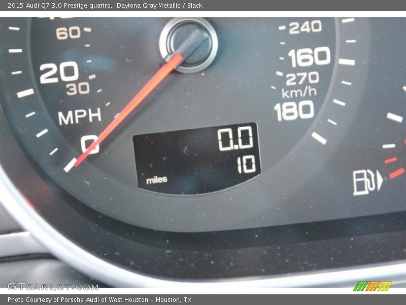 Daytona Gray Metallic / Black 2015 Audi Q7 3.0 Prestige quattro