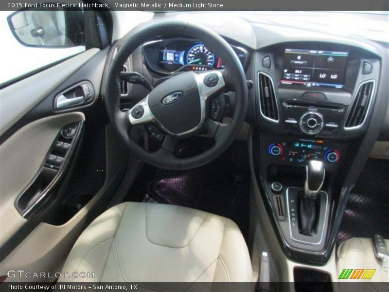 Magnetic Metallic / Medium Light Stone 2015 Ford Focus Electric Hatchback