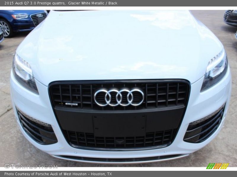 Glacier White Metallic / Black 2015 Audi Q7 3.0 Prestige quattro
