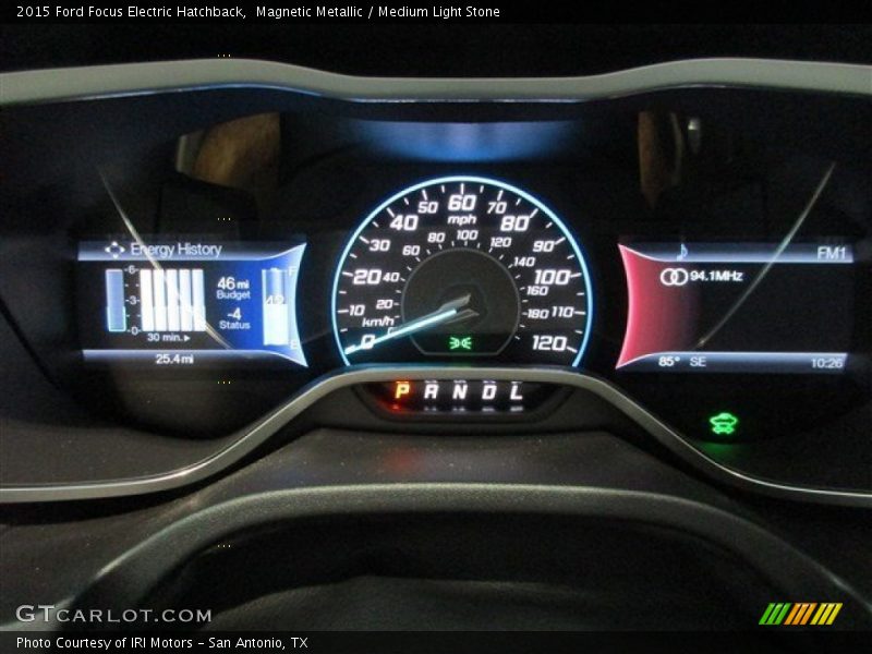  2015 Focus Electric Hatchback Electric Hatchback Gauges