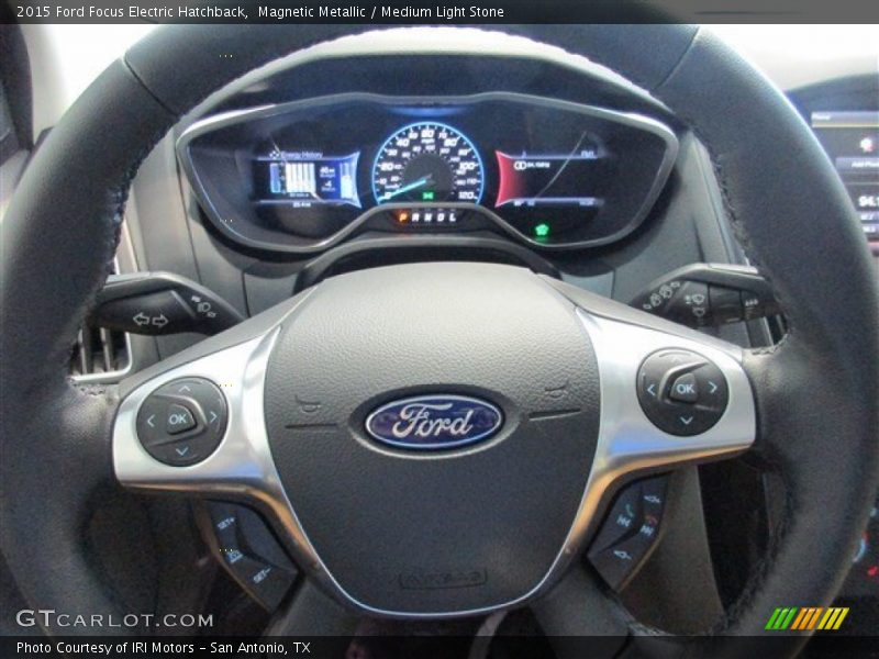 Magnetic Metallic / Medium Light Stone 2015 Ford Focus Electric Hatchback
