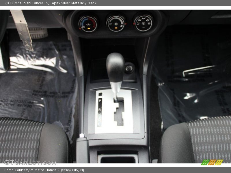 Apex Silver Metallic / Black 2013 Mitsubishi Lancer ES