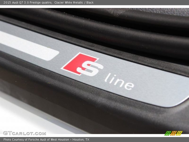 Glacier White Metallic / Black 2015 Audi Q7 3.0 Prestige quattro