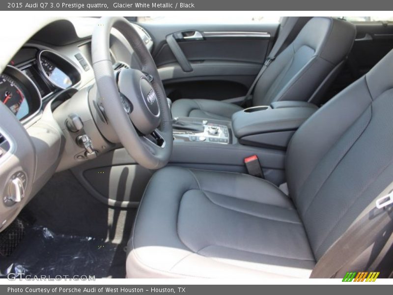 Glacier White Metallic / Black 2015 Audi Q7 3.0 Prestige quattro