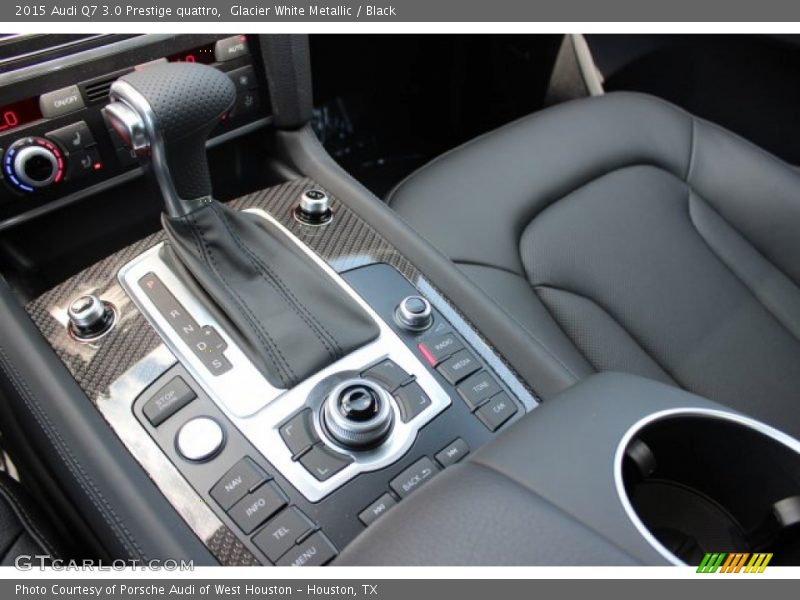 Glacier White Metallic / Black 2015 Audi Q7 3.0 Prestige quattro