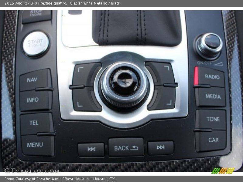 Glacier White Metallic / Black 2015 Audi Q7 3.0 Prestige quattro
