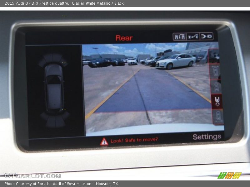 Glacier White Metallic / Black 2015 Audi Q7 3.0 Prestige quattro