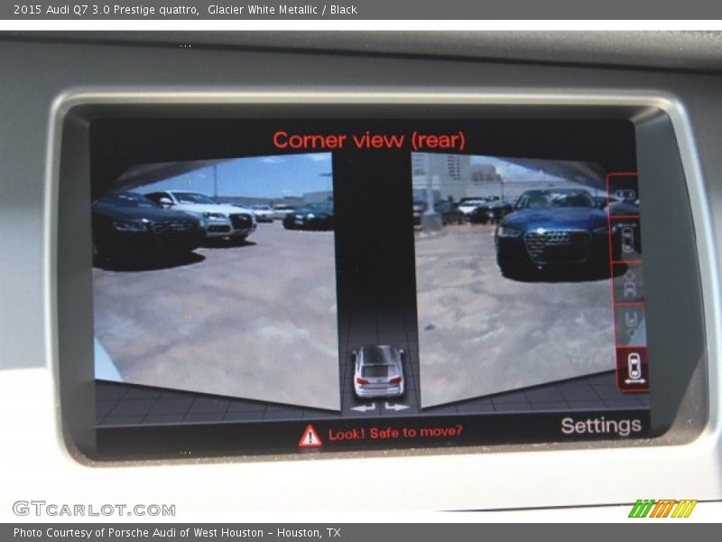 Glacier White Metallic / Black 2015 Audi Q7 3.0 Prestige quattro