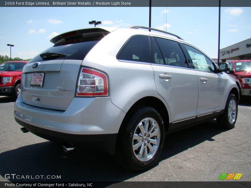 Brilliant Silver Metallic / Medium Light Stone 2009 Ford Edge Limited