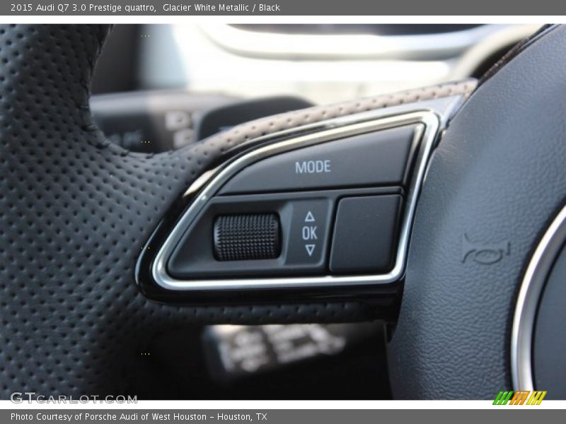 Glacier White Metallic / Black 2015 Audi Q7 3.0 Prestige quattro