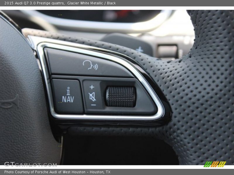 Glacier White Metallic / Black 2015 Audi Q7 3.0 Prestige quattro