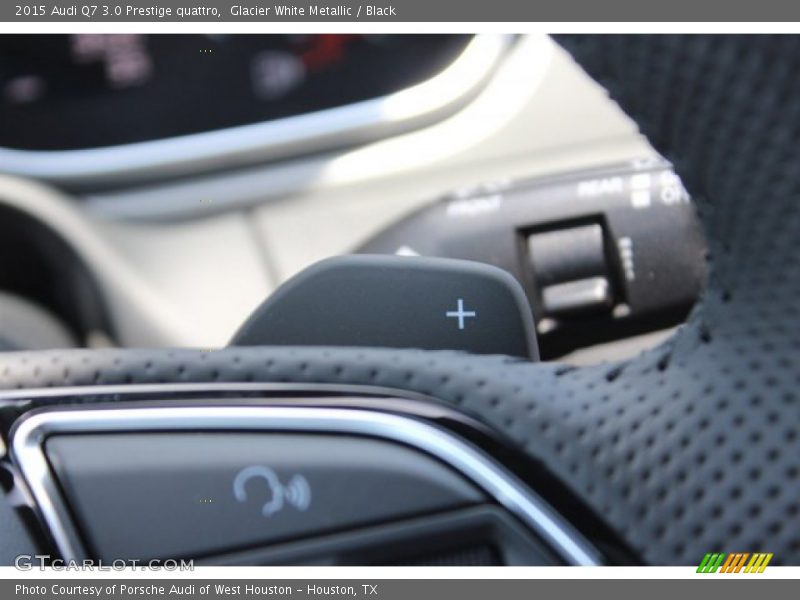 Glacier White Metallic / Black 2015 Audi Q7 3.0 Prestige quattro