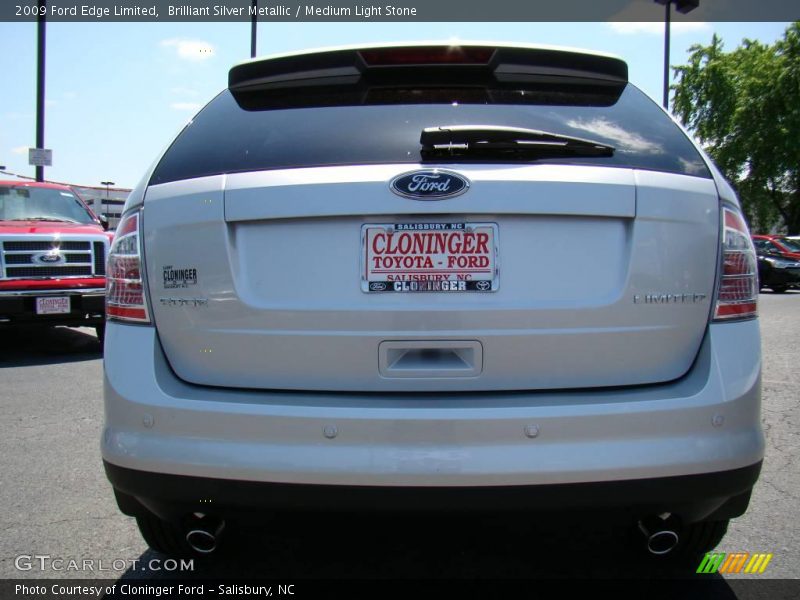Brilliant Silver Metallic / Medium Light Stone 2009 Ford Edge Limited