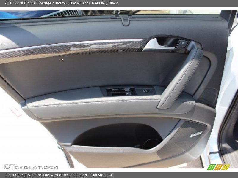 Glacier White Metallic / Black 2015 Audi Q7 3.0 Prestige quattro